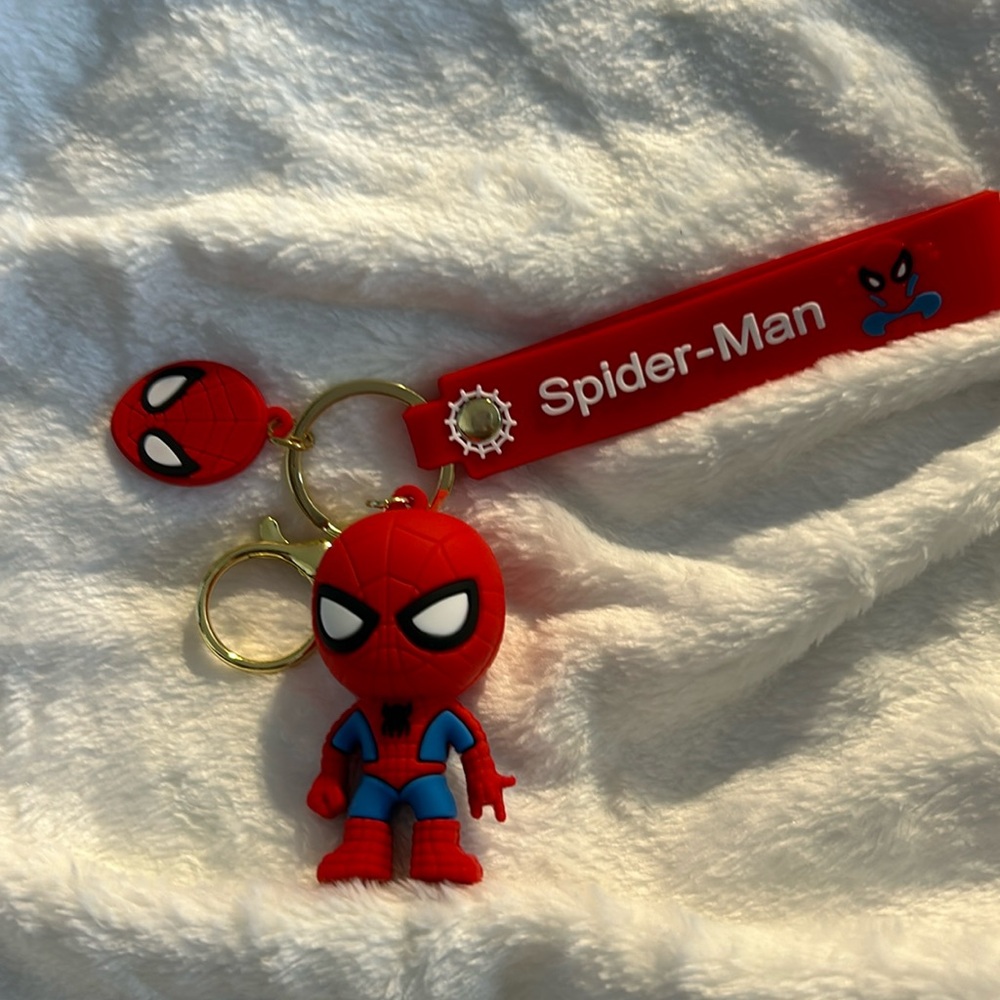 Spider-Man keychain or bag charm